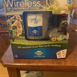 Pet containment system brand new wireless