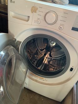 Maytag dryer and LG washing machine