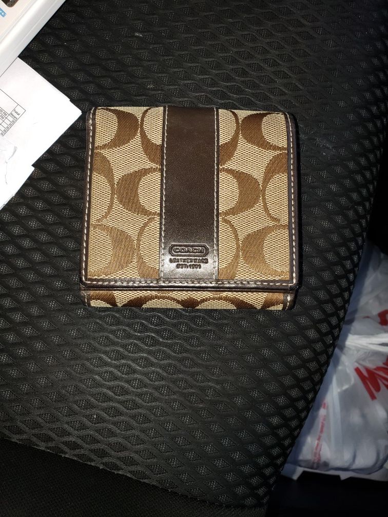 Coach wallet