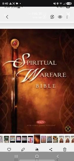Spiritual warfare Bible, NKJV