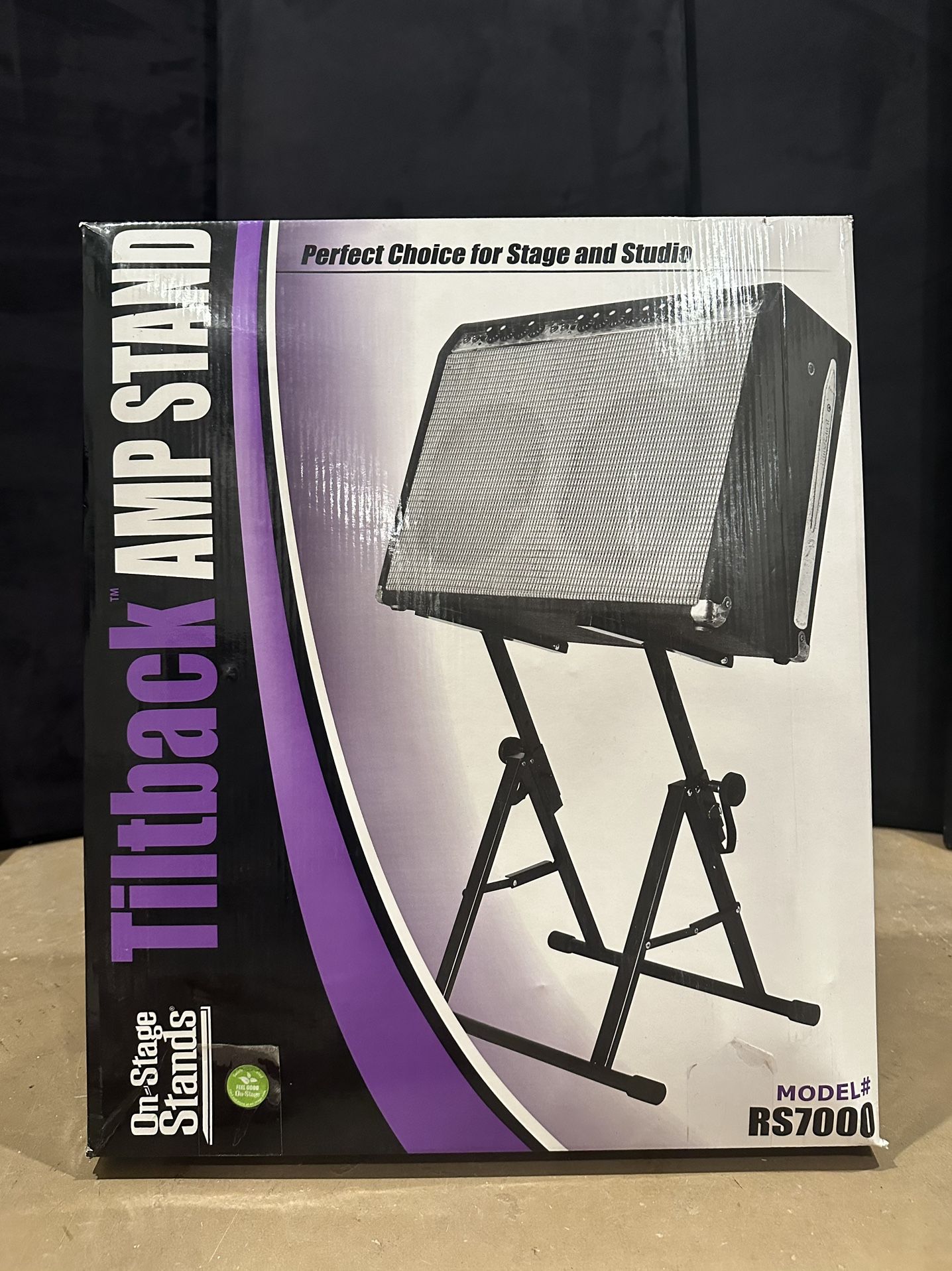 On-Stage RS7000 Tiltback Amp Stand