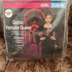 Disfraz De  Vampire Queen 4-6