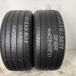 2 Tires 275 35 19 Pirelli Cinturato P7 As Run Flat 