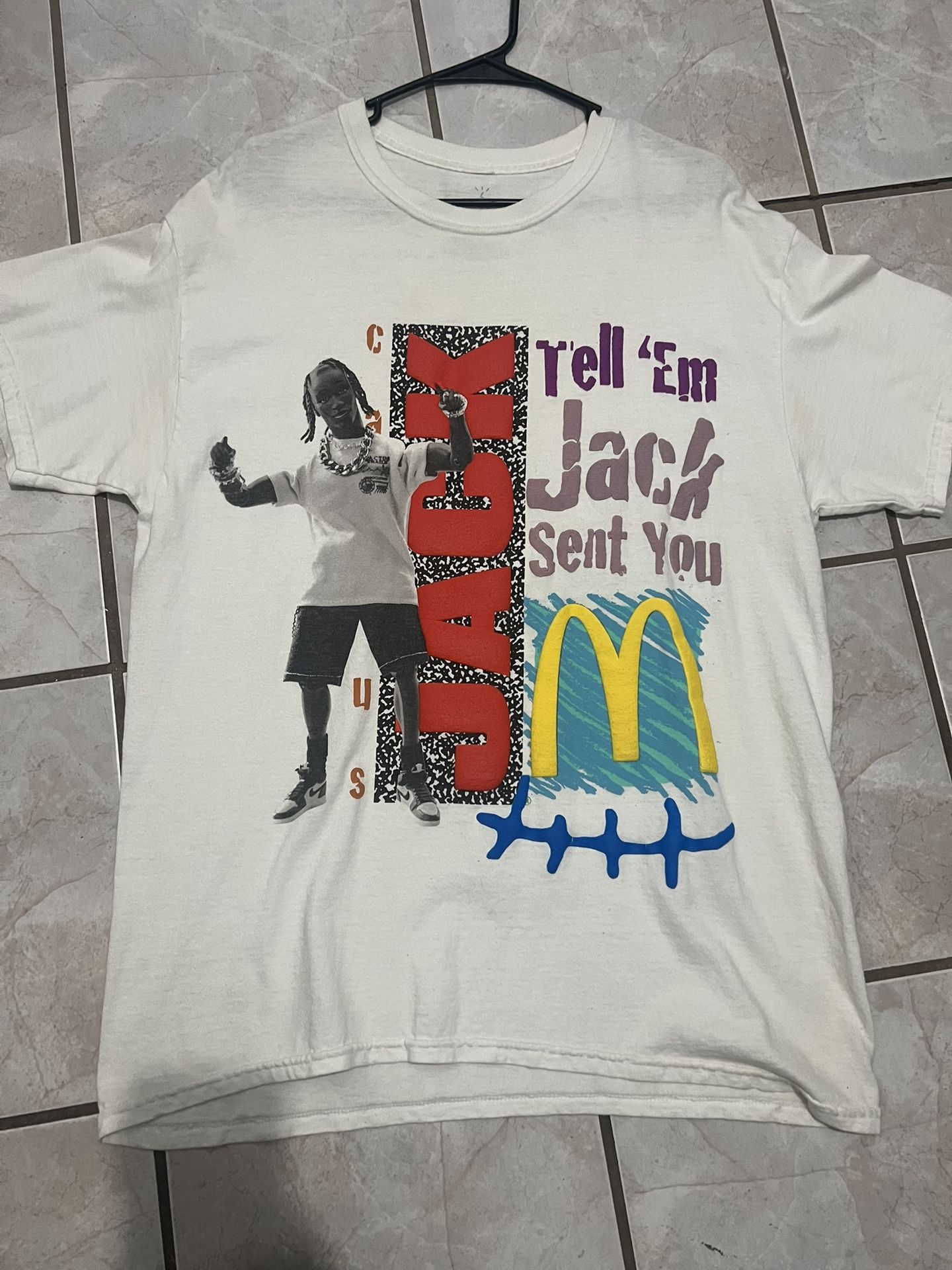 Cactus Jack McDonald’s T Shirt