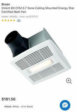 Bathroom Fan