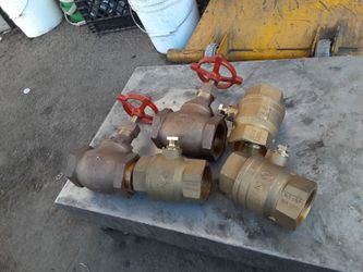 Stockham bronze 2 inch valves