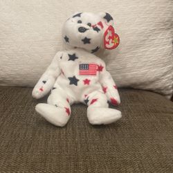 Glory Beanie Baby With Tag Errors 