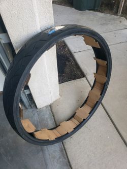 New 30 in Vee Rubber motorcycle tire