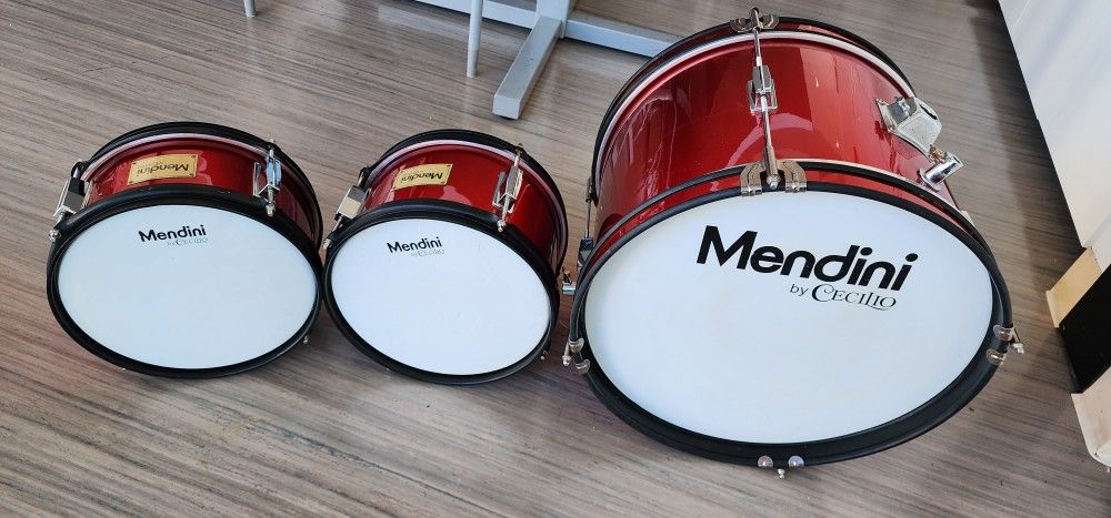 Mendini by CECILIO Drum Set Kid Size Band Rock Metal Punk Emo Heavy Music Instrument