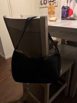 Plain Black Purse