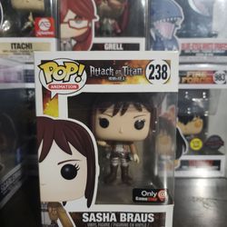 Funko Pop Attack On Titan Sasha Braus Gamestop Exclusive