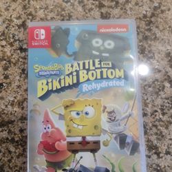 Sponge Bob Nintendo Switch 