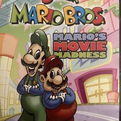 SUPER MARIO BROS. Mario’s Movie Madness (DVD-2005)