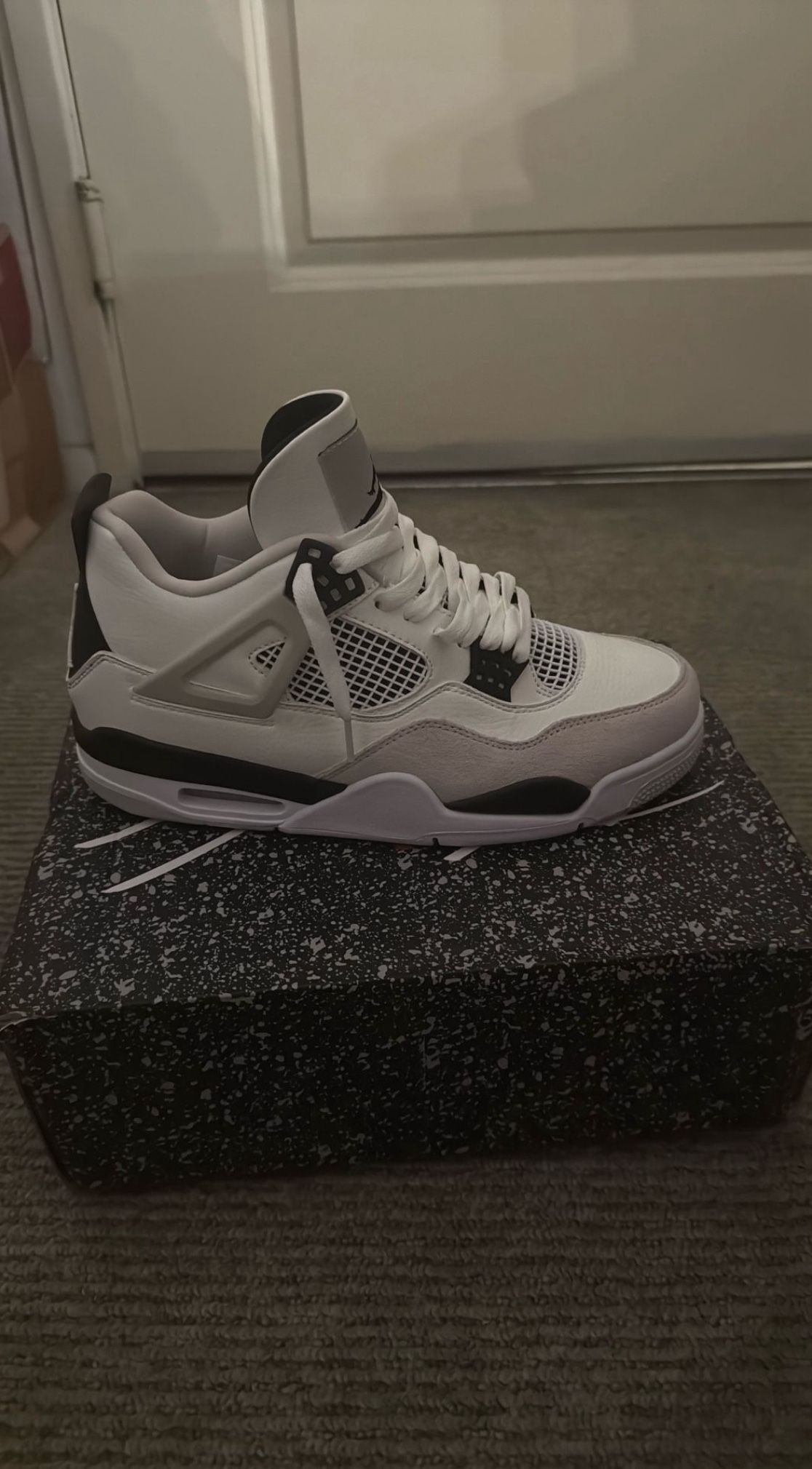 Jordan 4 Military Black