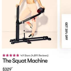 The Squat Machine By DM Method