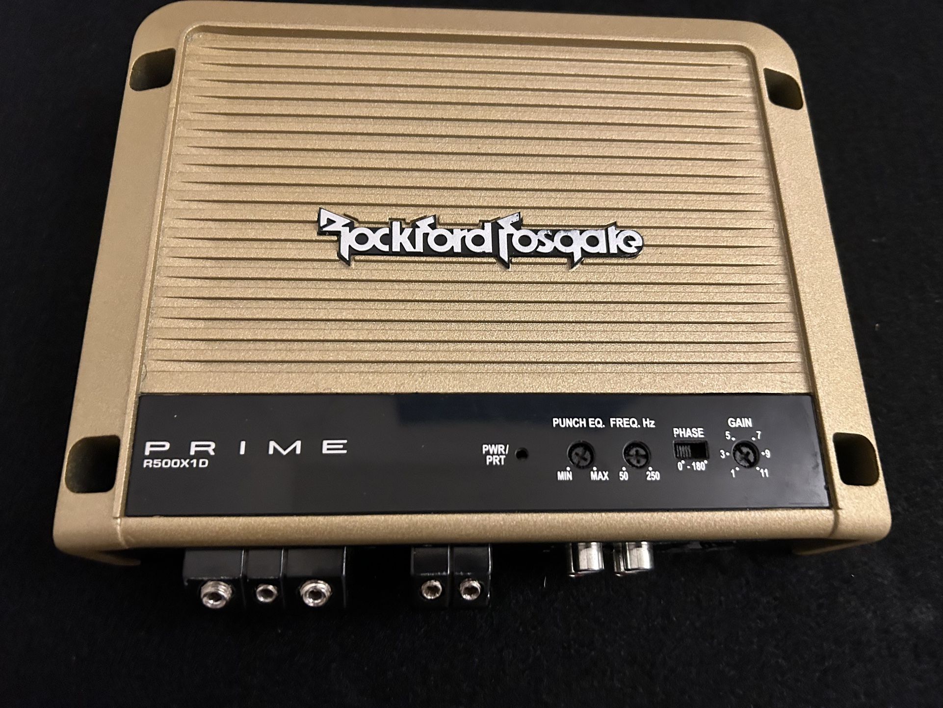 Bass Only Amp Rockford Fosgate Amplifier R500x1 CUSTOM PAINT CLEAN!!!