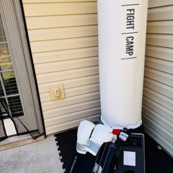 🔥 FightCamp Smart Punching Bag Set 🥊 — Includes Trackers, Wraps & Floor Pads