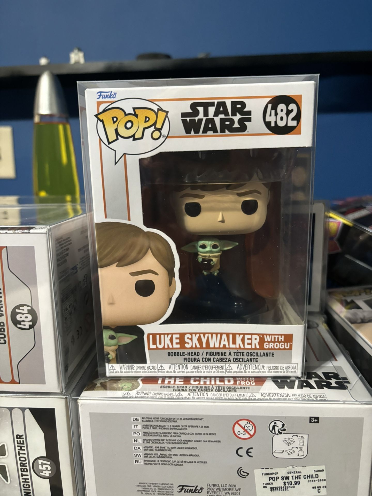 Funko Pop - Luke Skywalker With Grogu