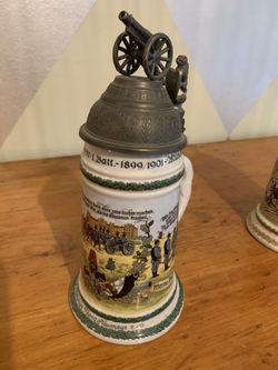 German military artillery regiment lithophane stein 1(contact info removed)