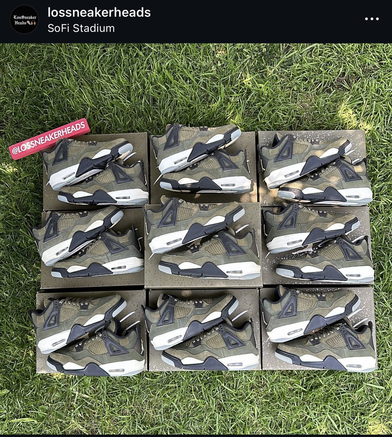 Jordan 4 Craft Olive Size. 5.5y 6y 13