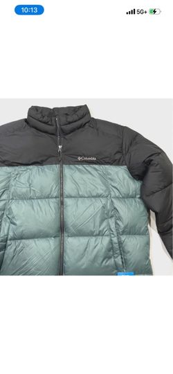 Columbia men's Pike Lake Omni Heat Insulated Puffer Jacket - XL - Black / Green