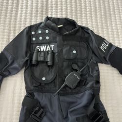 SWAT POLICE BOY HALLOWEEN COSTUME