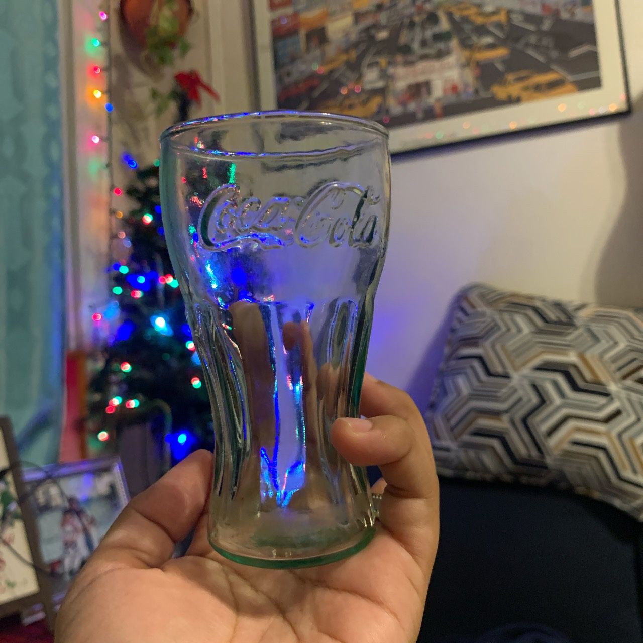 Coca Cola glass cup