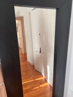 wall size wooded frame mirror