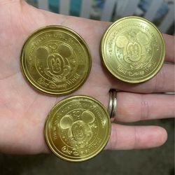 Disney World 50th Anniversary Coins