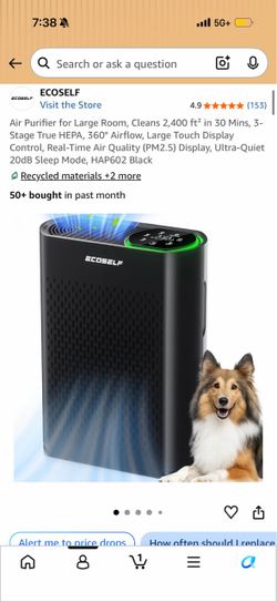 Air Purifier Black