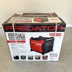 Predator Generator (BRAND NEW) 