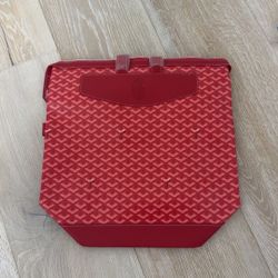 Red Goyard Backpack