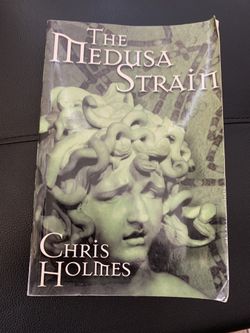 The Medusa Strain 2002 fiction novel book signed by author Chris Holmes 