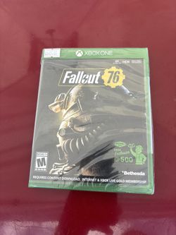 Xbox One Game  Fall Out 76 Factory Sealed