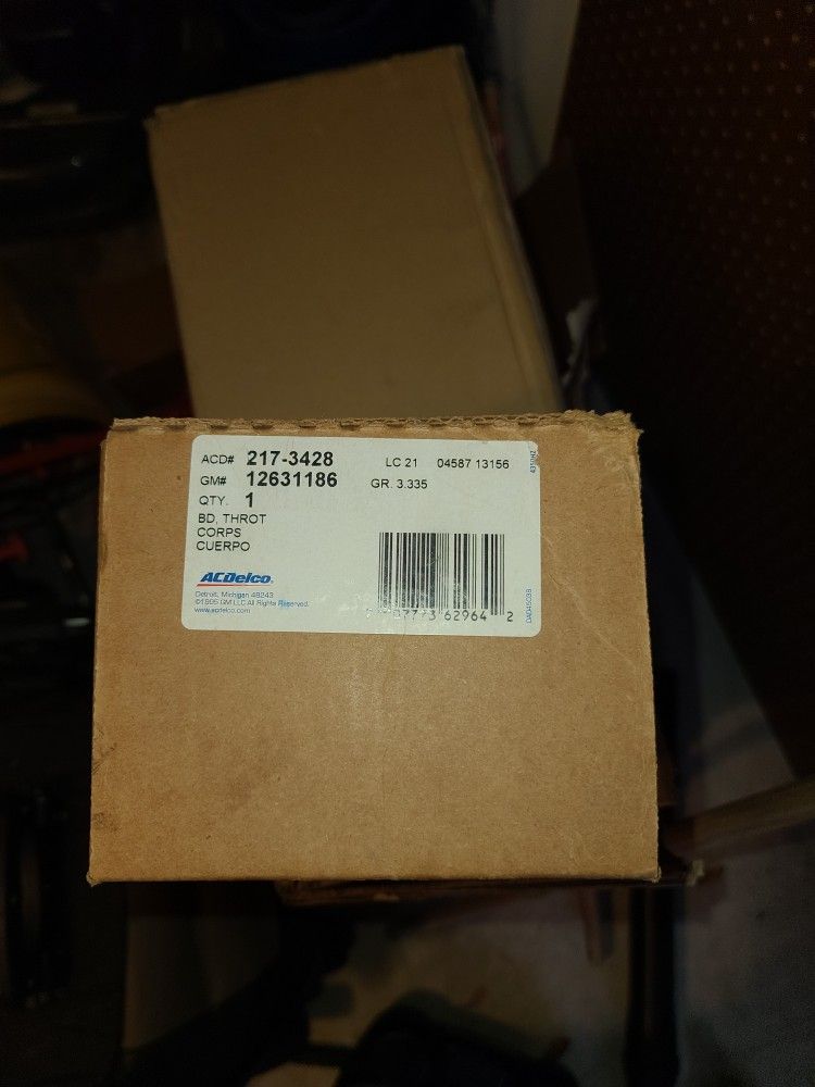 ACDelco (contact info removed) Throttle Body Assembly GM 1(contact info removed)