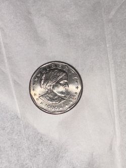 1999 Susan B. Anthony Liberty P FG Frank Gasparro One Dollar US $1 COIN