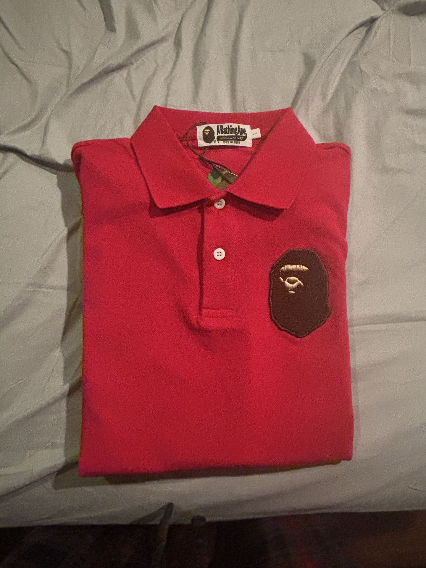 Red Bape Polo Shirt