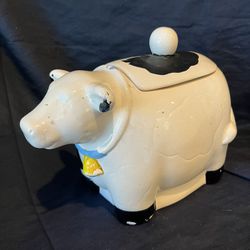 Vintage Cow Cookie Jar