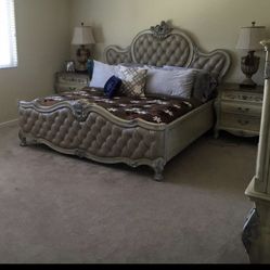 6 Piece King Size Bedroom Set Mcferran Furnishing 