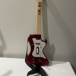 Block Head Grinder Guitar PS2 & PS3 Controller Red No Dongle