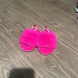 Hot Pink Uggs Slipper