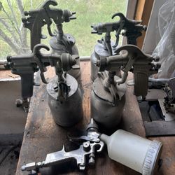 Snap On And Marson Paint Guns