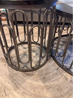 Coffee table and side table