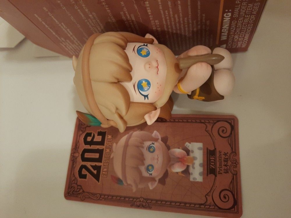 Pop Mart Zoe Fantastic Museum Napoleon Fairy Zoe Primitive Opened Firm Price 