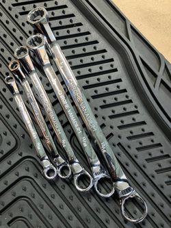 Offset wrench set. New.