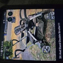 Sit And Stand Stroller 