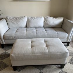 Sofa & Ottoman (Pick Up Only)