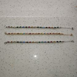 A Rainbow Diamond Bracelet