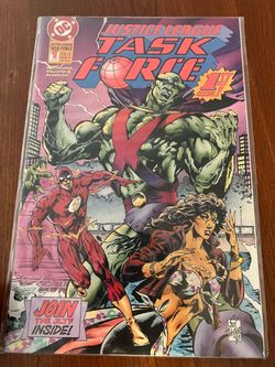 1993 Justice League Taskforce # 1 Comic Book