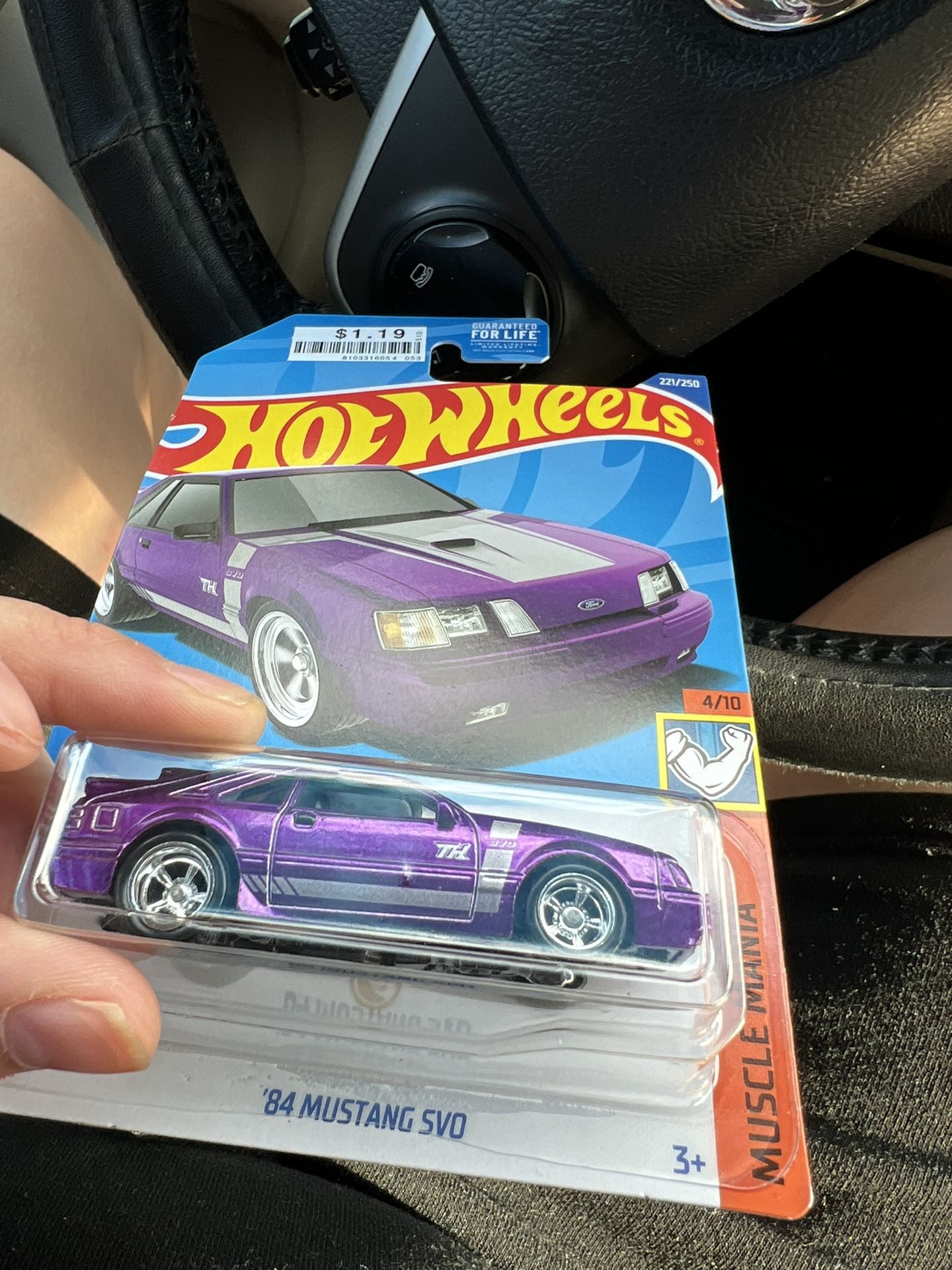 84 Mustang SVO Hot Wheel